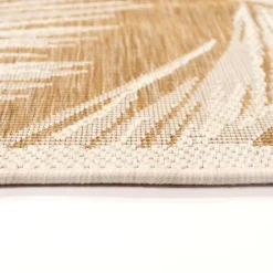 Sunlight Palm Leaves Outdoor Area Rug, 6X9-Kirkland's Home Fashion