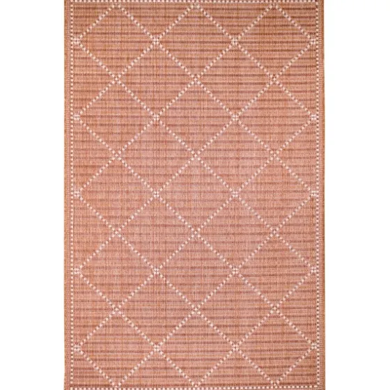 Sunset Diamond Outdoor Area Rug, 7X9-Kirkland's Home Flash Sale