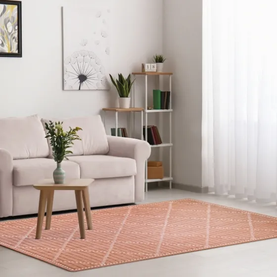 Sunset Diamond Outdoor Area Rug, 7X9-Kirkland's Home Flash Sale