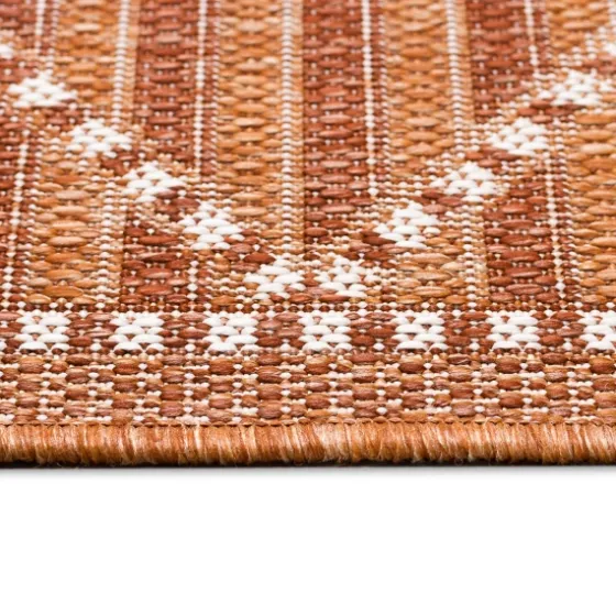 Sunset Diamond Outdoor Area Rug, 7X9-Kirkland's Home Flash Sale