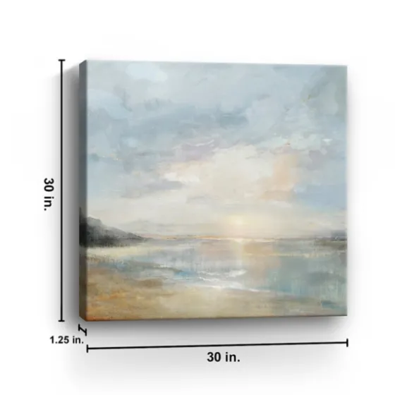 Sunset Over The Ocean Canvas Art Print-Kirkland's Home Shop