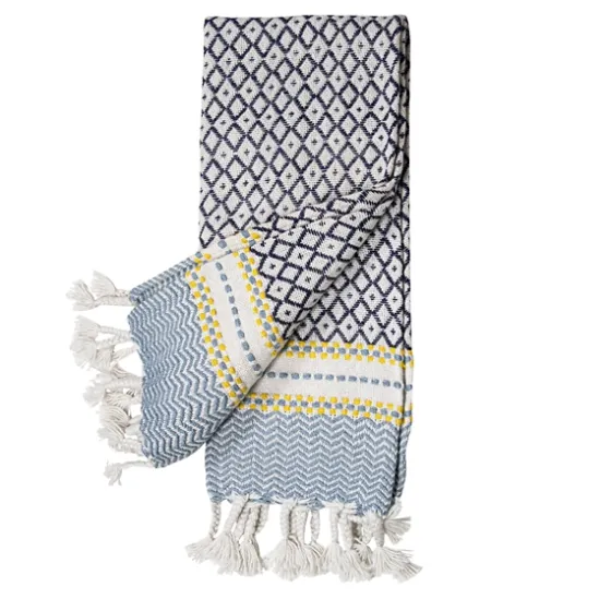 Sunshine Diamond Pattern Outdoor Throw Blanket-Kirkland's Home Cheap