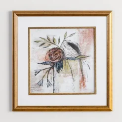 Suspended Floral Framed Art Print-Kirkland's Home Hot