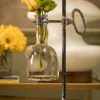 Suspended Vase On Metal Stand-Kirkland's Home Best