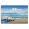 Sweeping Blue Canvas Art Print, 60X40 In.-Kirkland's Home New