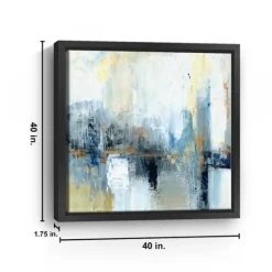 Sweeping The City Framed Canvas Art Print-Kirkland's Home Shop