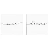 Sweet Dreams Diptych Giclee Canvas Print Set-Kirkland's Home Clearance