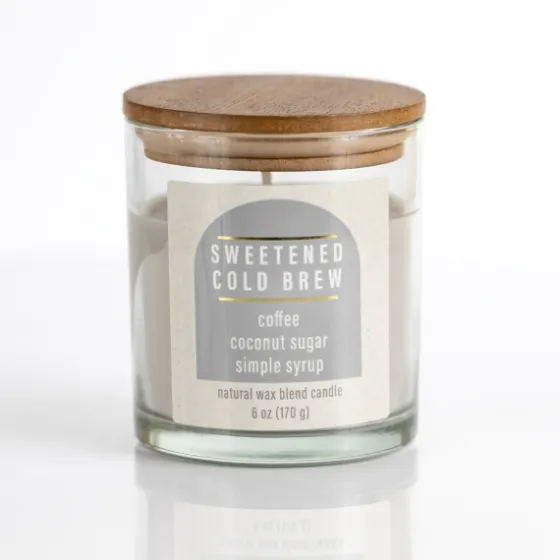 Sweetened Cold Brew Jar Candle-Kirkland's Home Flash Sale