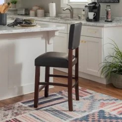 Sydney Espresso Counter Stool-Kirkland's Home Hot