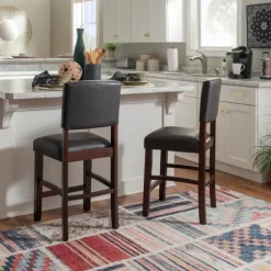 Sydney Espresso Counter Stool-Kirkland's Home Hot