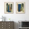 Synch Abstract 2-Pc. Framed Canvas Art Set-Kirkland's Home Discount