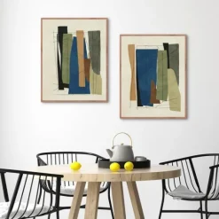 Synch Abstract 2-Pc. Framed Canvas Art Set-Kirkland's Home Discount