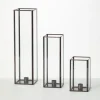 Tall Frame 3-Pc. Tapered Candle Holder Set-Kirkland's Home Shop