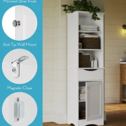 Tall Open Shelves Cabinet-Kirkland's Home Best
