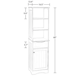 Tall Open Shelves Cabinet-Kirkland's Home Best