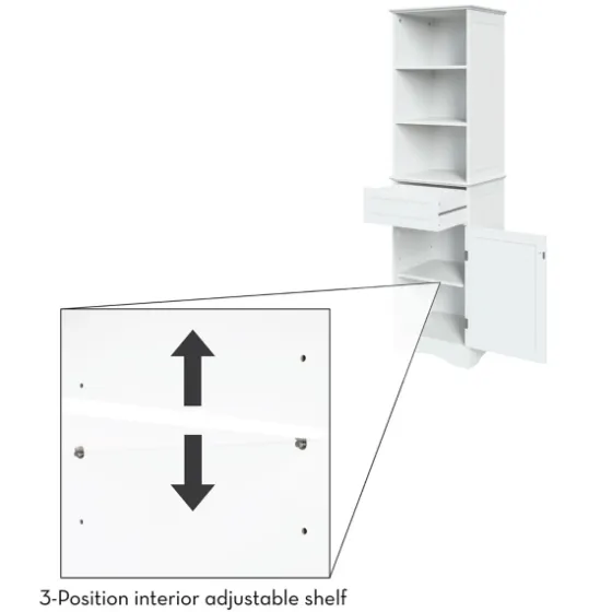 Tall Open Shelves Cabinet-Kirkland's Home Best