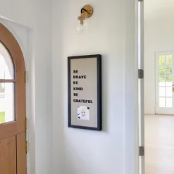 Tan And Black Framed Magnetic Letter Memo Board-Kirkland's Home Online