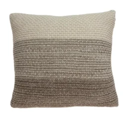 Tan And Brown Block Striped Pillow-Kirkland's Home Store