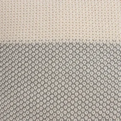 Tan And Gray Blocked Knit Pillow-Kirkland's Home Shop