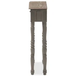 Tan And Gray Ornate Ball Turned Console Table-Kirkland's Home Best Sale