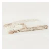 Tan And Ivory Striped Woven Cotton Throw-Kirkland's Home New