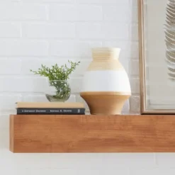 Tan And White Striped Coastal Ceramic Vase, 9 In.-Kirkland's Home Discount