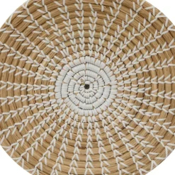 Tan Bohemian Seagrass 5-Pc. Wall Plaque Set-Kirkland's Home Clearance