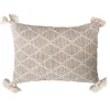 Tan Diamond Woven Lumbar Pillow-Kirkland's Home Online