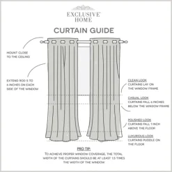 Tan Floral 2-Pc. Curtain Panel Set, 96 In.-Kirkland's Home Store