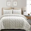 Tan Pintuck Stripe King 5-Pc. Comforter Set-Kirkland's Home New