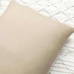 Tan Pintuck Stripe King 5-Pc. Comforter Set-Kirkland's Home New