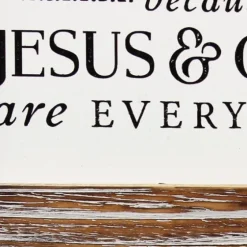 Tan Wood Wash Hands Say Prayers Framed Wall Plaque-Kirkland's Home Cheap
