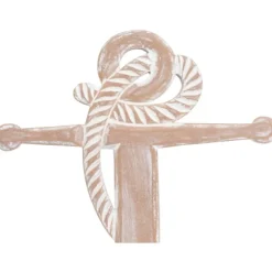 Tan Wooden Anchor Plaque-Kirkland's Home Shop