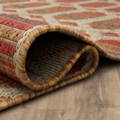 Tandoori Geometric Trellis Outdoor Area Rug, 5X7-Kirkland's Home Discount