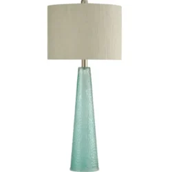 Tapered Blue Glass Table Lamp-Kirkland's Home Cheap