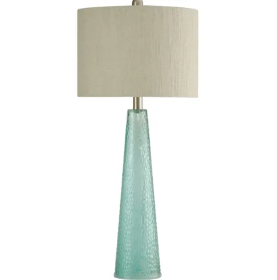 Tapered Blue Glass Table Lamp-Kirkland's Home Cheap