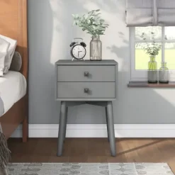 Tapered 2-Drawer Nightstand-Kirkland's Home Shop