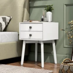 Tapered 2-Drawer Nightstand-Kirkland's Home Online