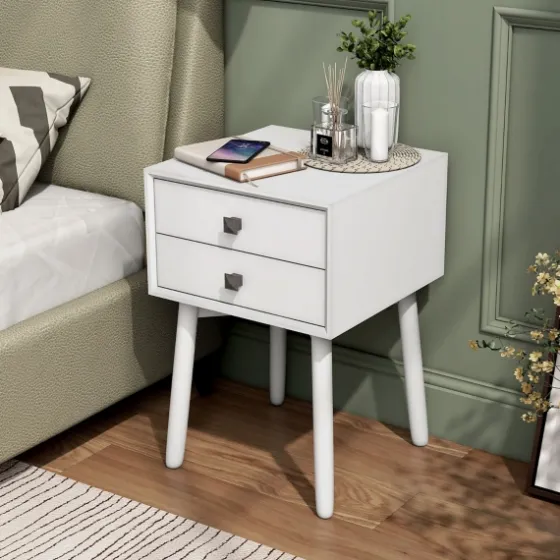 Tapered 2-Drawer Nightstand-Kirkland's Home Online
