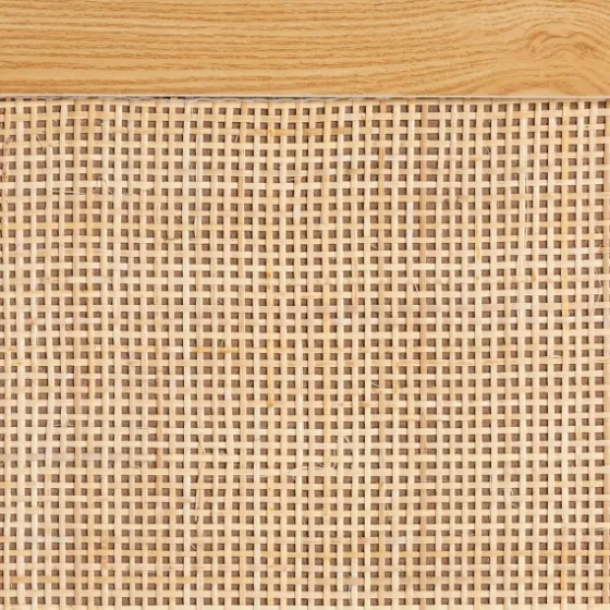 Tara Two-Tone Espresso Rattan Dresser-Kirkland's Home Clearance