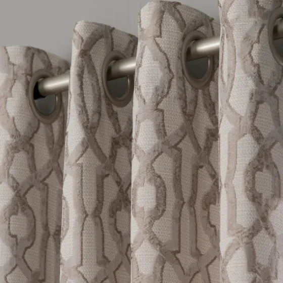 Taupe Chenille Single Curtain Panel, 84 In.-Kirkland's Home Hot