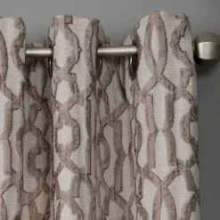 Taupe Chenille Single Curtain Panel, 84 In.-Kirkland's Home Hot