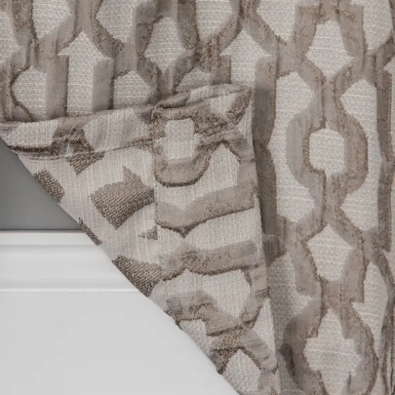 Taupe Chenille Single Curtain Panel, 84 In.-Kirkland's Home Hot