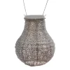 Taupe Fan Bulb Hanging Led Outdoor Lantern-Kirkland's Home Flash Sale