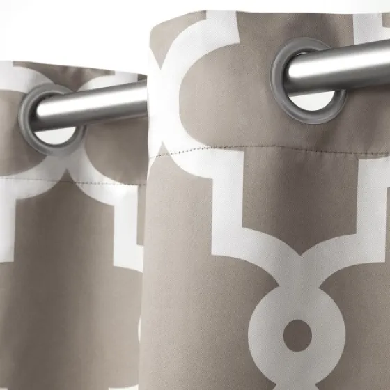 Taupe Maxwell Blackout Curtain Panel Set, 84 In.-Kirkland's Home Sale