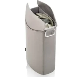 Taupe Space-Saving Collapsible Laundry Bin-Kirkland's Home Sale