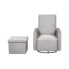Taupe Usb Recliner And Ottoman 2-Pc. Set-Kirkland's Home Shop
