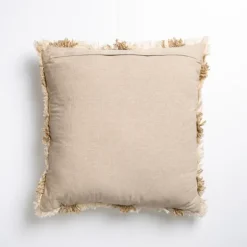 Taupe Windowpane Plaid Pillow-Kirkland's Home Shop
