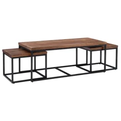 Tawny Nesting 3-Pc. Coffee And Accent Table Set-Kirkland's Home New