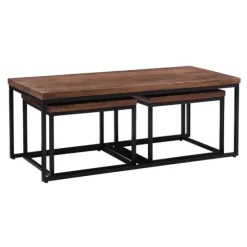 Tawny Nesting 3-Pc. Coffee And Accent Table Set-Kirkland's Home New